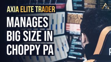 Demetris Mavrommatis Elite Trader manages big size in choppy price action